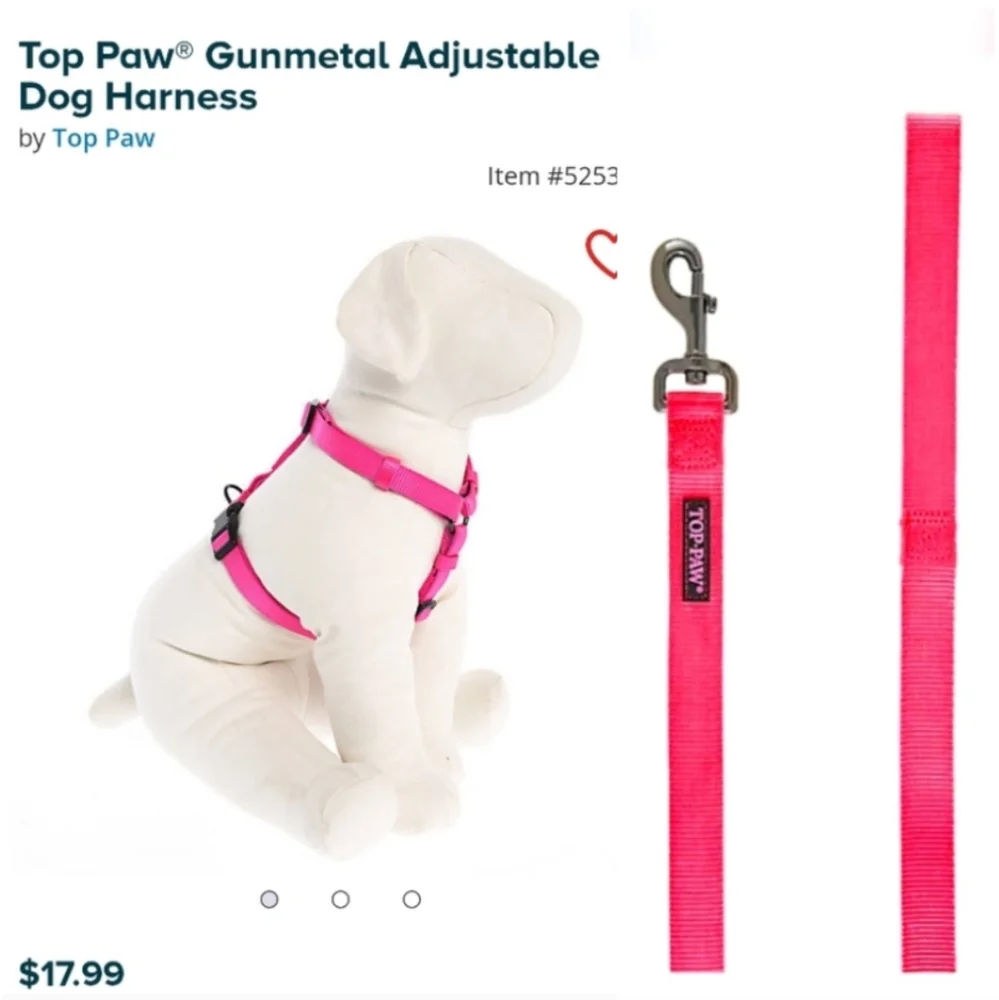 Top Paw harness top